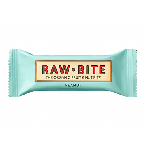 Raw Bite Kikiriki - Bez glutena  Bez laktoze  Bez dodatog šećera  Bez aditiva  Vegan